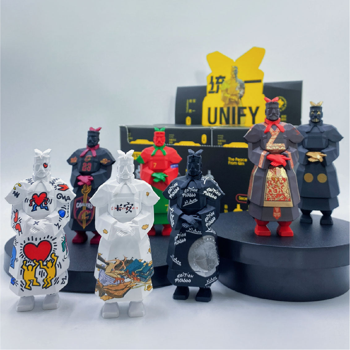 Terracotta Warrior figurines, meticulously crafted with 2000 years of dedication.