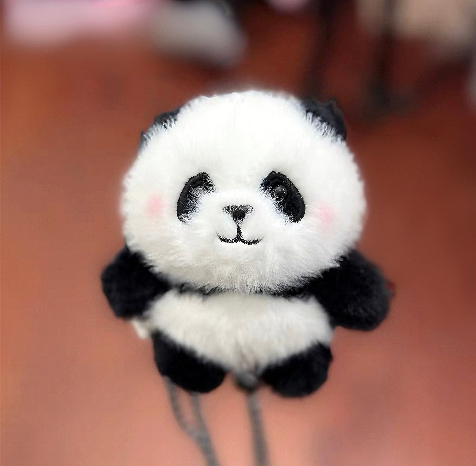 Mini Panda Phone Clip Plush
