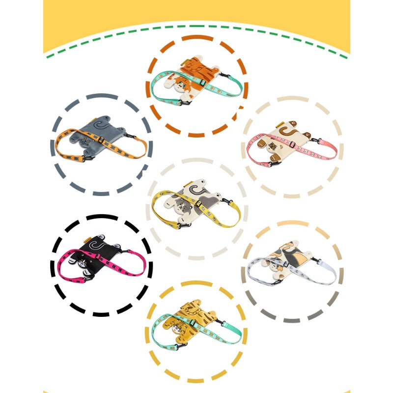 Original design cute animal cloth bag mobile phone bag messenger bag