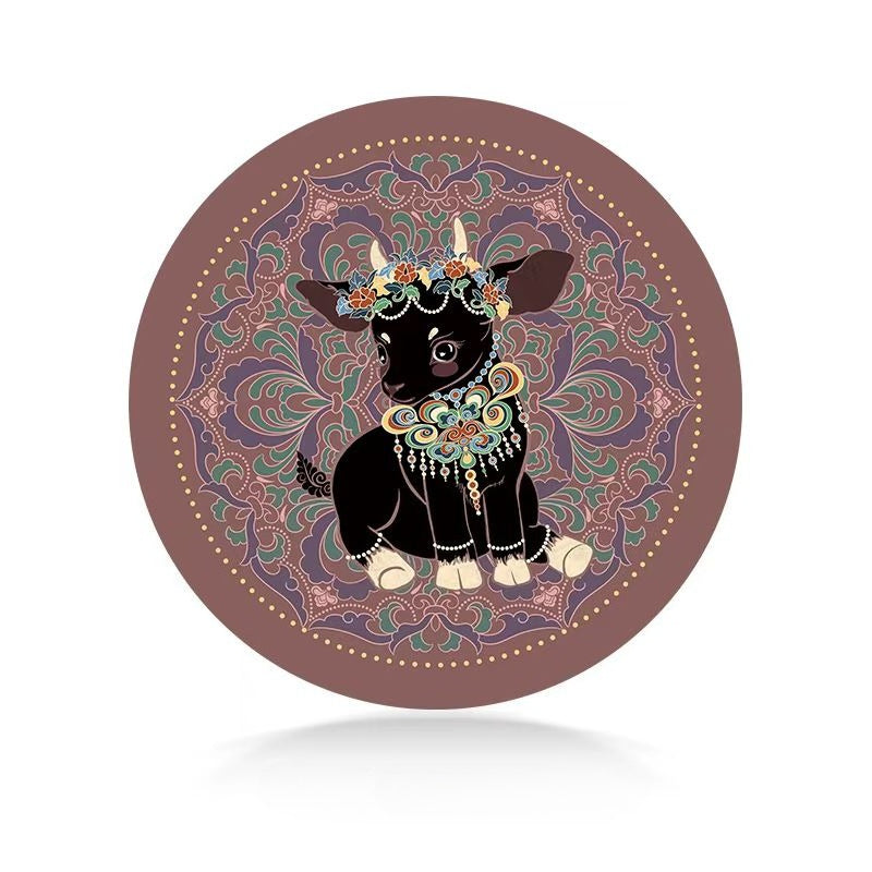 Dunhuang Twelve Zodiac Art Coasters