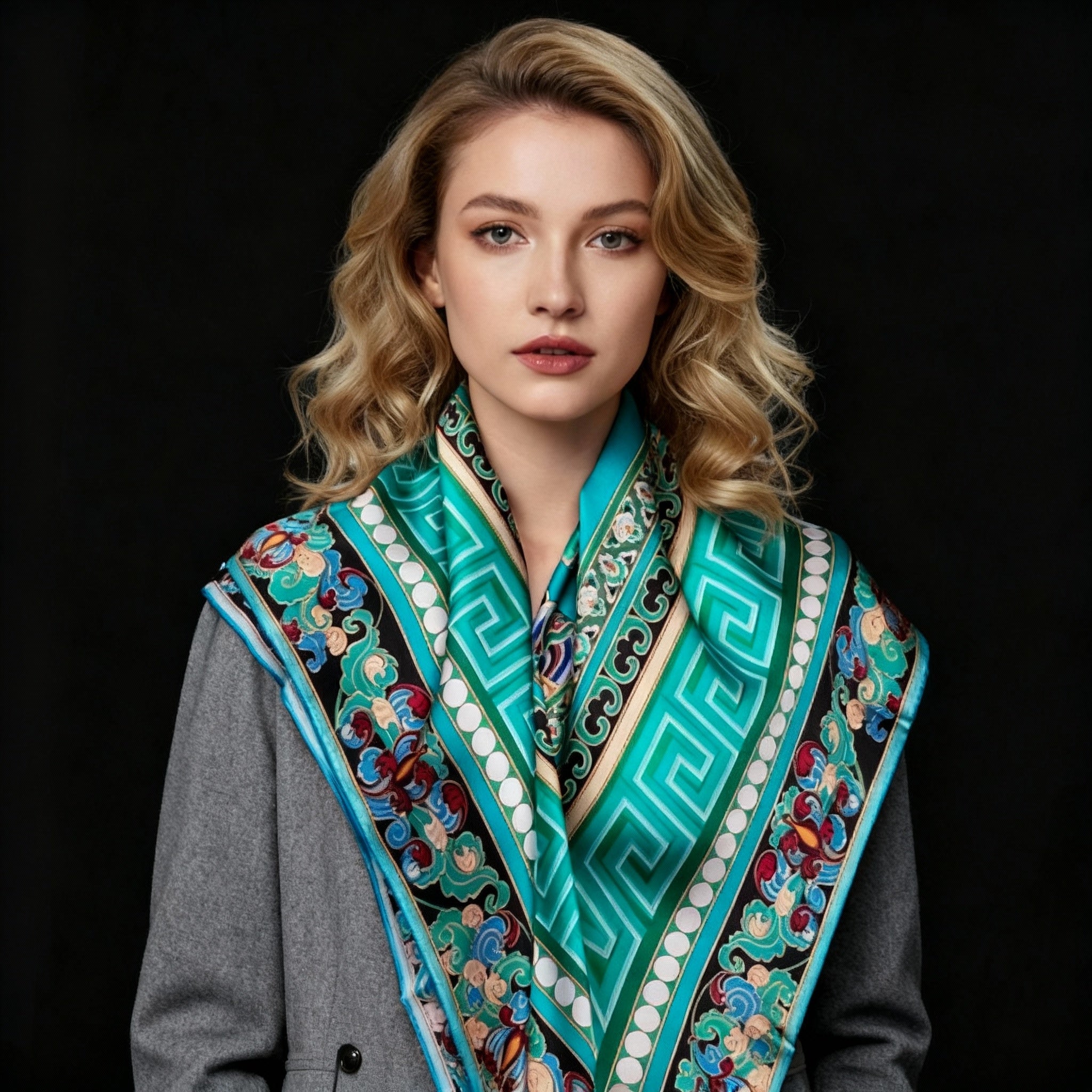 Dreamy Dunhuang - Three Rabbits Circular Pattern Caisson ▏Original Design