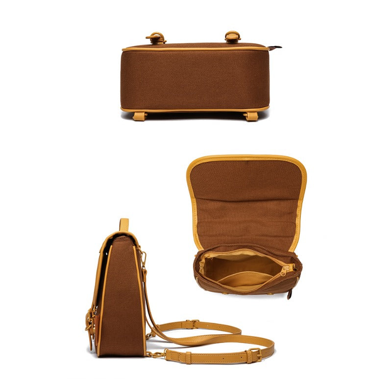 Original design casual commuter canvas backpack