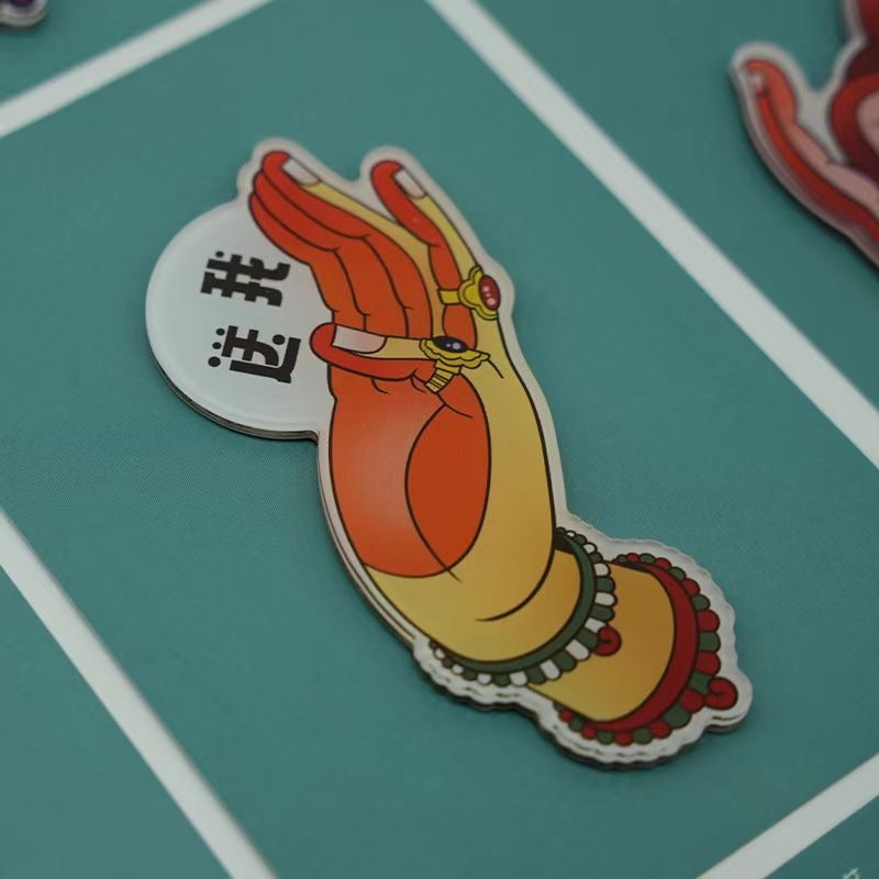 Effortless Control Fridge Magnet