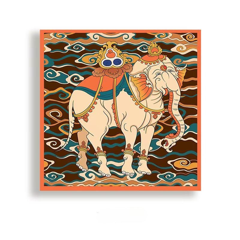 Rising Sun Fridge Magnet