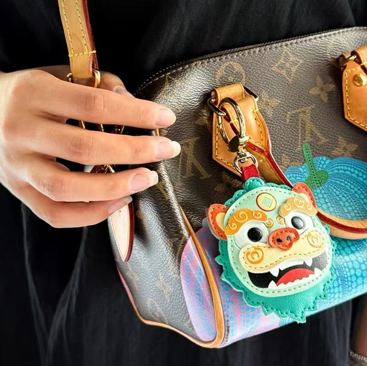 Pixiu Mythical Beast PU Leather Pendant