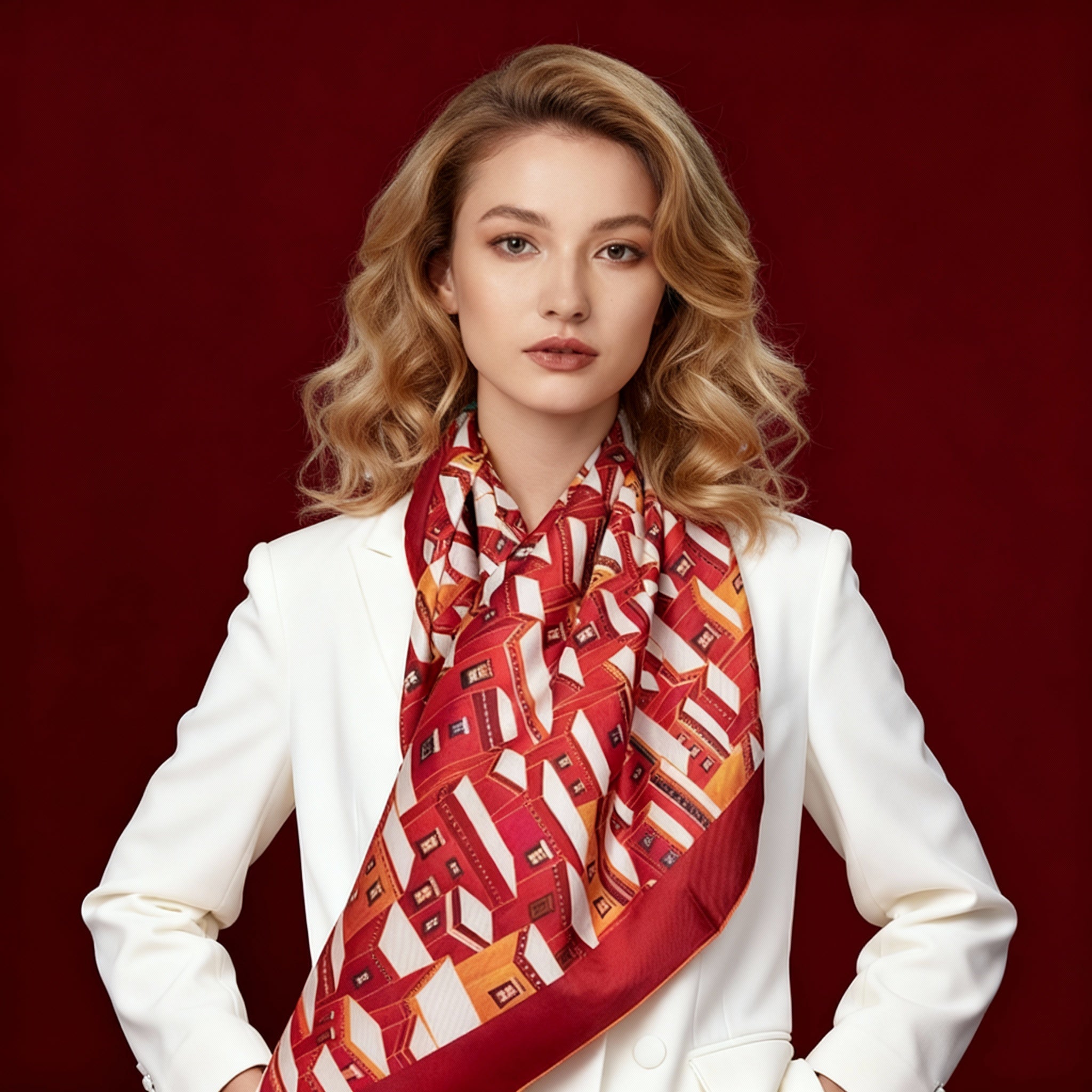 Wanji Song (Tibetan Culture) · Seda (35.43″ × 35.43″) ▏FANYANYAN Original Design