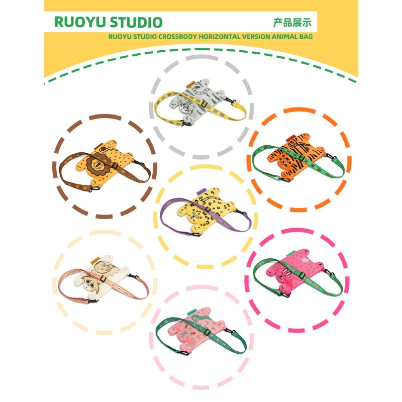 Original design cute animal cloth bag mobile phone bag messenger bag