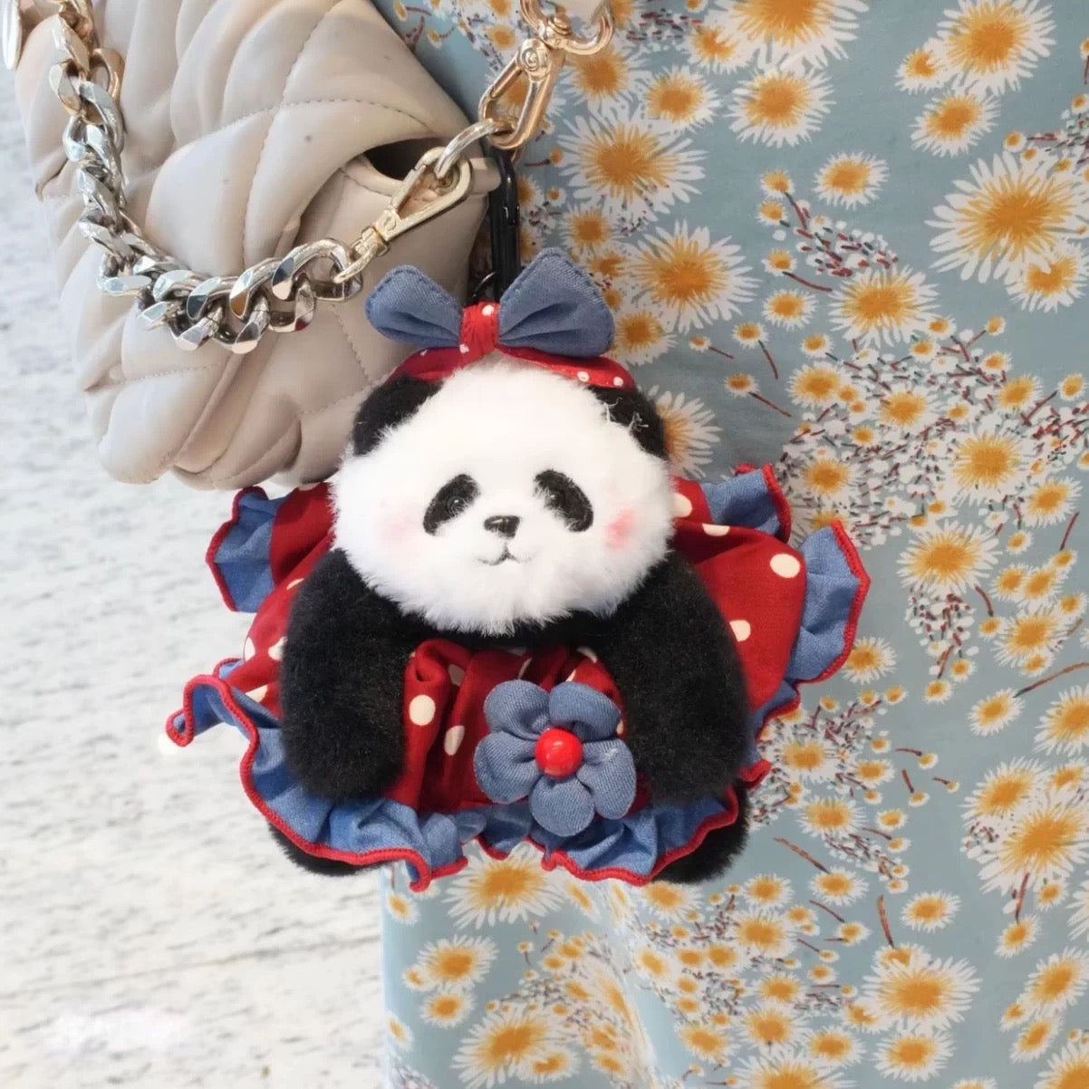 Panda Plush Bag Charm
