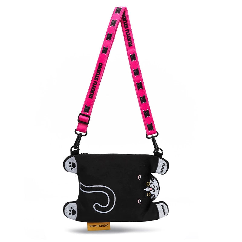 Original design cute animal cloth bag mobile phone bag messenger bag