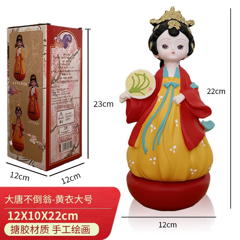 Xi'an Cultural and Creative Industry: Tumbler Girl, Tang Dynasty City Never Sleeps Ornaments, Souvenirs, National Trend Gifts, and Internet Celebrities