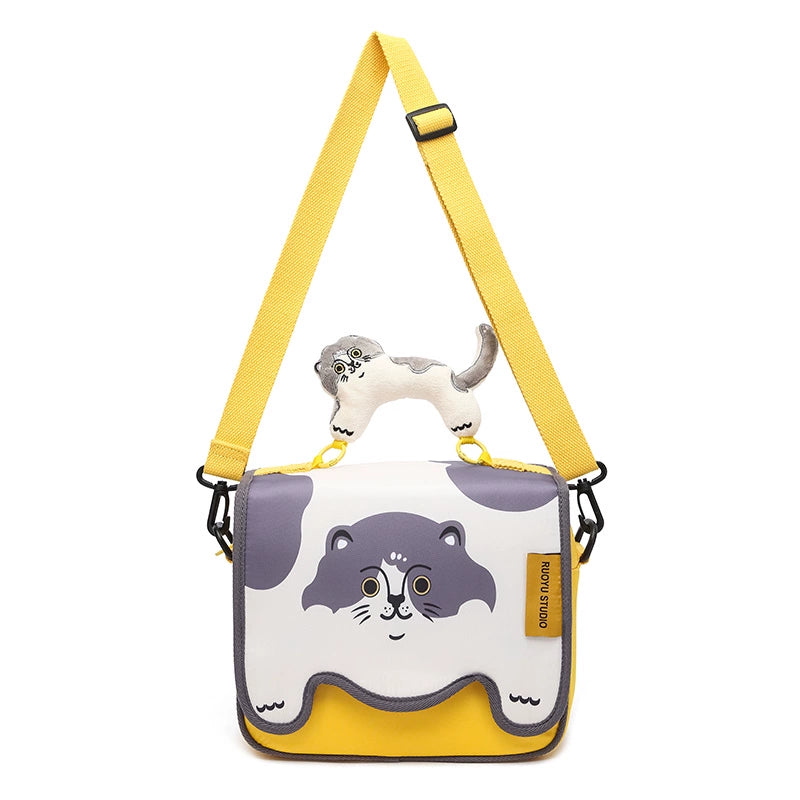 Original design cute messenger partition large capacity cosmetic bag storage bag