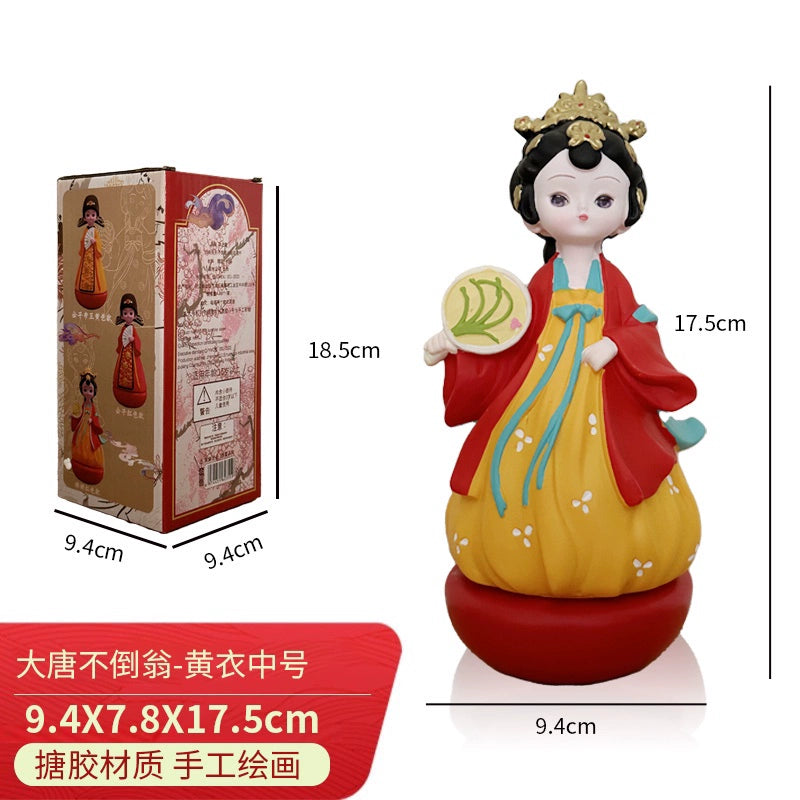 Xi'an Cultural and Creative Industry: Tumbler Girl, Tang Dynasty City Never Sleeps Ornaments, Souvenirs, National Trend Gifts, and Internet Celebrities