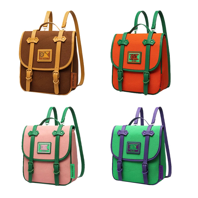 Original design casual commuter canvas backpack