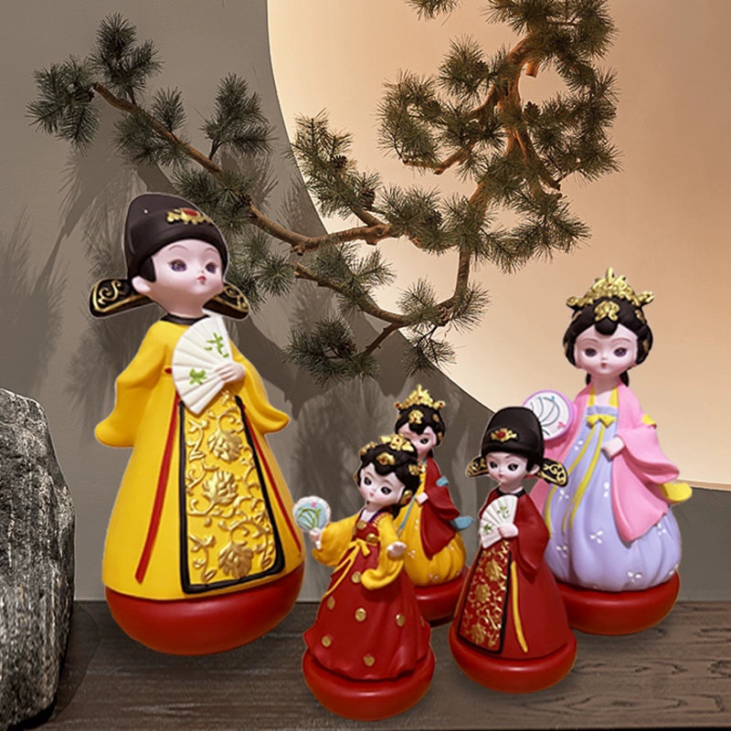 Xi'an Cultural and Creative Industry: Tumbler Girl, Tang Dynasty City Never Sleeps Ornaments, Souvenirs, National Trend Gifts, and Internet Celebrities