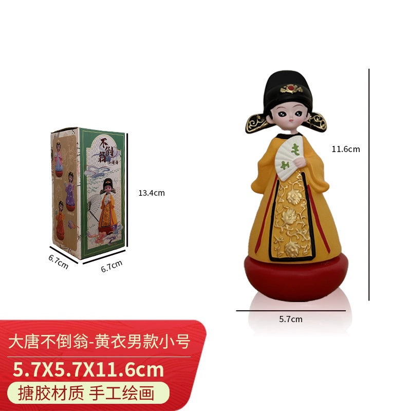 Xi'an Cultural and Creative Industry: Tumbler Girl, Tang Dynasty City Never Sleeps Ornaments, Souvenirs, National Trend Gifts, and Internet Celebrities