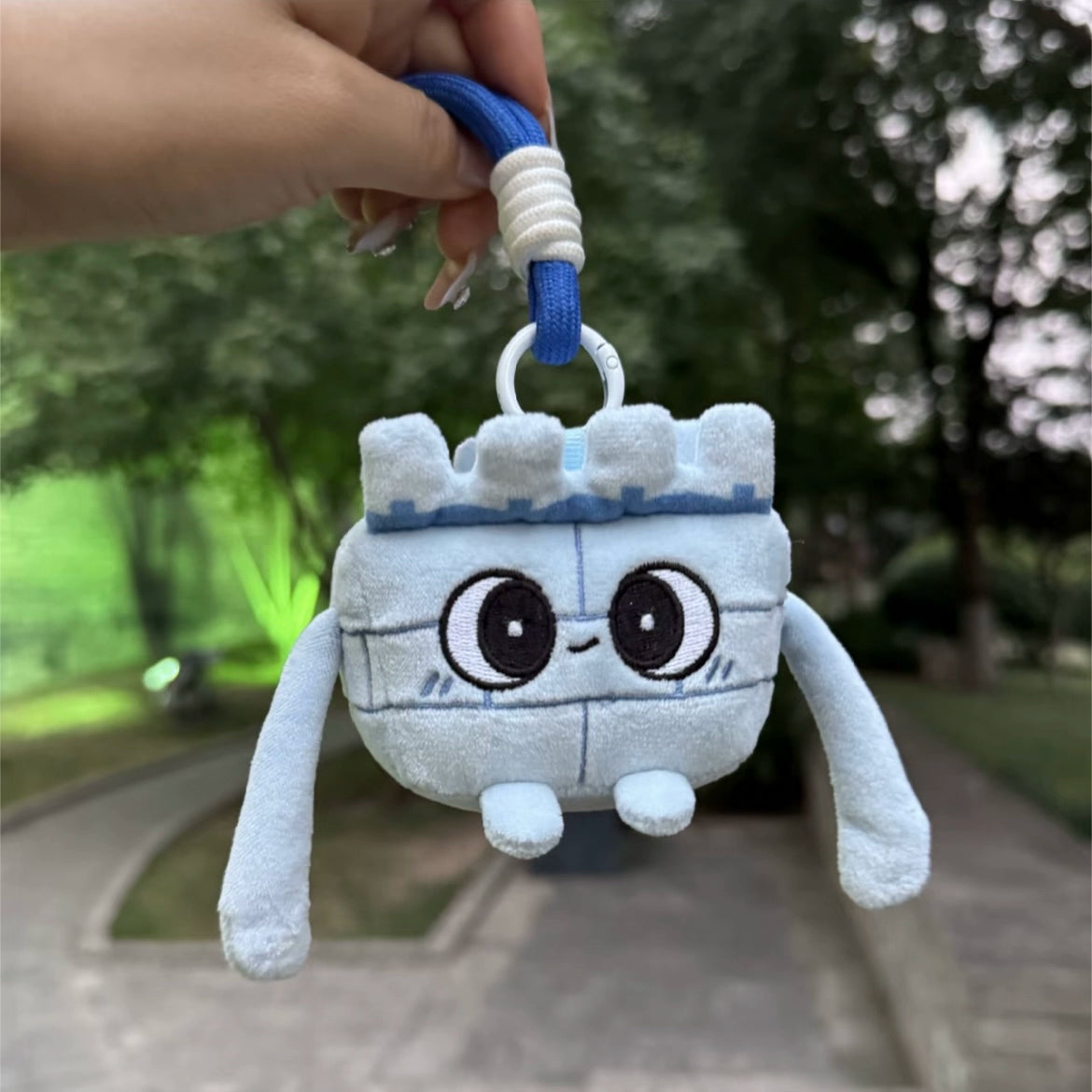 Xi’an City Wall Cultural Creative Plush Magnetic Charm & Crossbody Bag