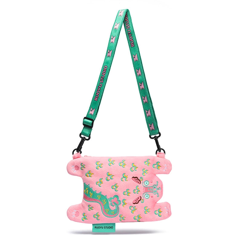 Original design cute animal cloth bag mobile phone bag messenger bag