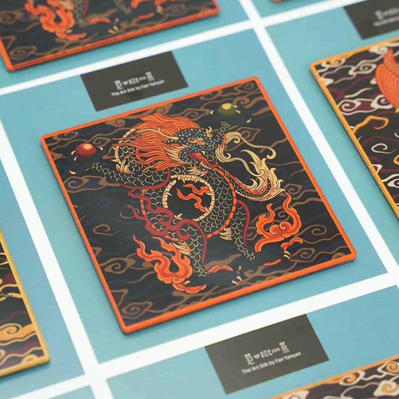 Rising Sun Fridge Magnet