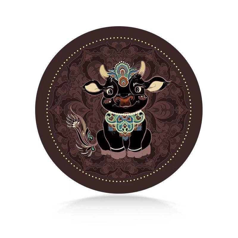 Dunhuang Twelve Zodiac Art Coasters