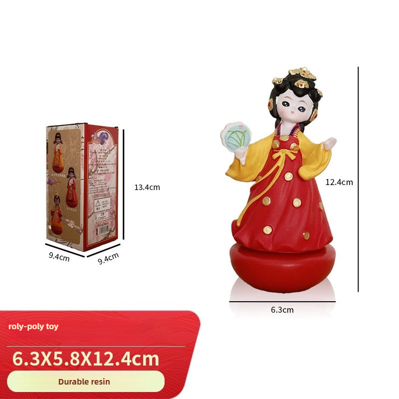 Xi'an Cultural and Creative Industry: Tumbler Girl, Tang Dynasty City Never Sleeps Ornaments, Souvenirs, National Trend Gifts, and Internet Celebrities