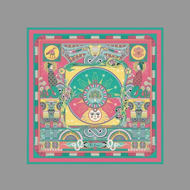 Ecological Zodiac·Life Rhapsody (35.43″ × 35.43″) ▏FANYANYAN Original Design