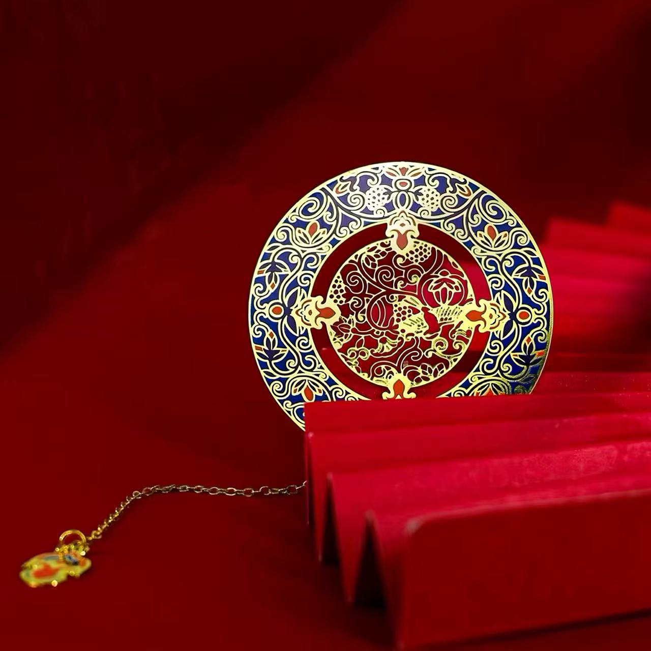 Chinese Heritage Metal Bookmark Collection
