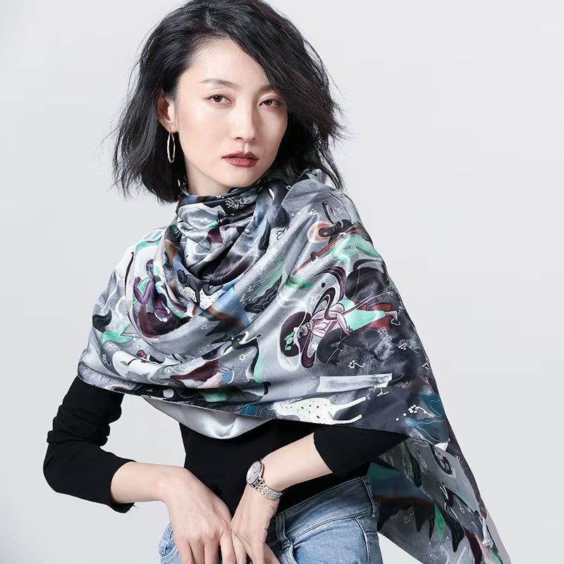 Nine-Colored Deer Shawl