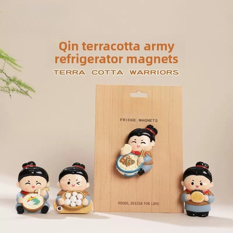 Xi’an Terracotta Warriors Cultural Resin Fridge Magnet