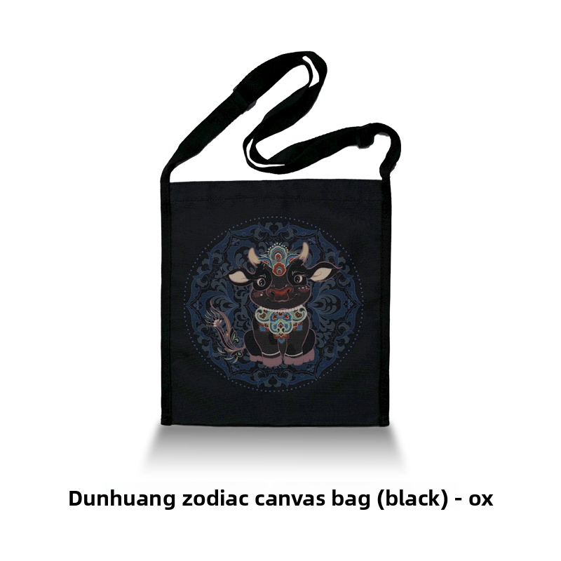 Zodiac Canvas Bag (Black) Fan Yanyan FANYANYAN Original Design