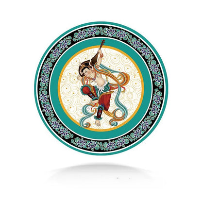 Dunhuang Silver Foil Fridge Magnet
