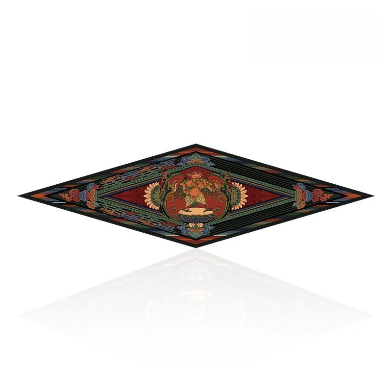 A journey of ten thousand miles, a tassel on a cloud.