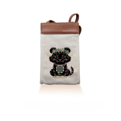 Dunhuang Zodiac Canvas Bag (White)