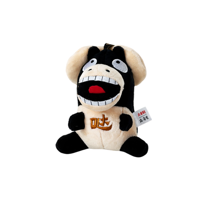 Tang Dynasty Elegant Sound Series – “Mo Ma Da” Xiaohei Horse Squeeze Sound Plush Toy