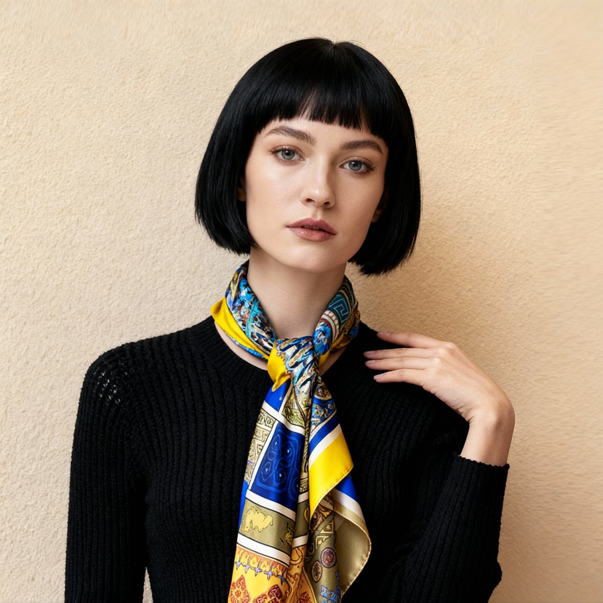 Meet Central Asia · Silk Road Joy (±110x110cm) ▏FANYANYAN Original Design