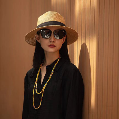 Silk Double Row Necklace