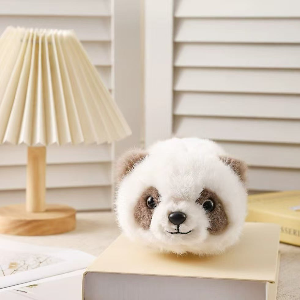 Qin Hanhan the giant panda Qizai plush toy slap bracelet