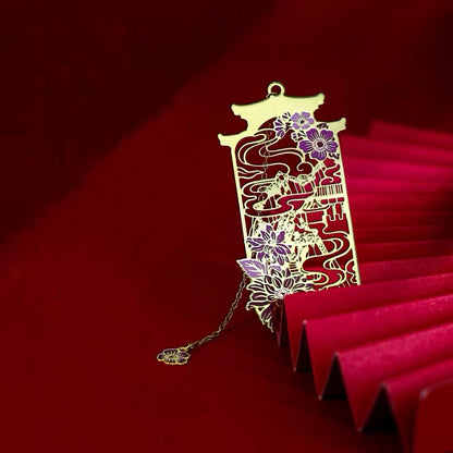 Chinese Heritage Metal Bookmark Collection