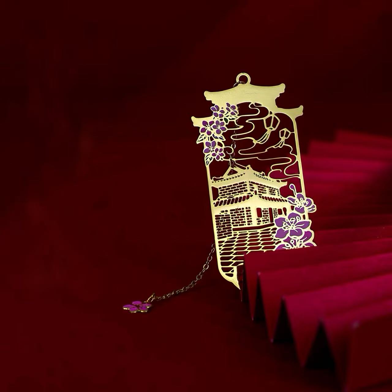 Chinese Heritage Metal Bookmark Collection