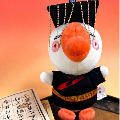 Tang Dynasty Elegant Sound Series – “E Di” Emperor Squeeze Sound Plush Toy