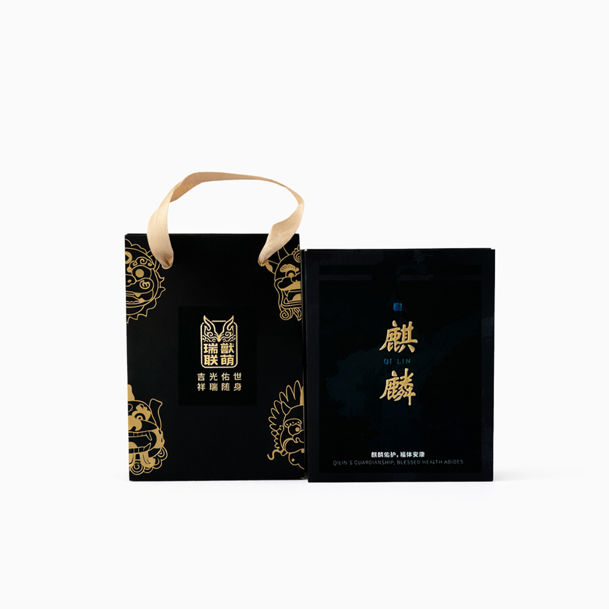 Auspicious Beasts Alliance Series – Qilin God of Health & Blessings PU Leather Hanging Charm