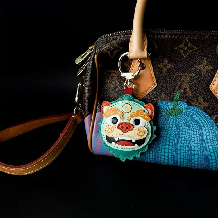 Pixiu Mythical Beast PU Leather Pendant