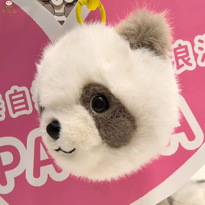 Qin Hanhan Panda Qizai Plush Toy Earphone Case