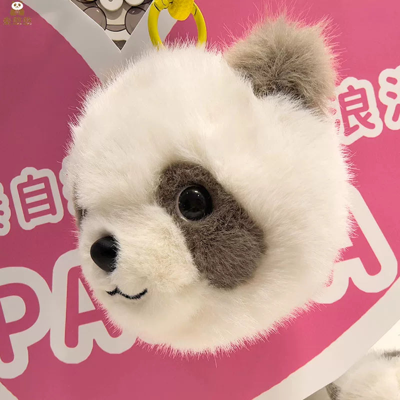 Qin Hanhan Panda Qizai Plush Toy Earphone Case