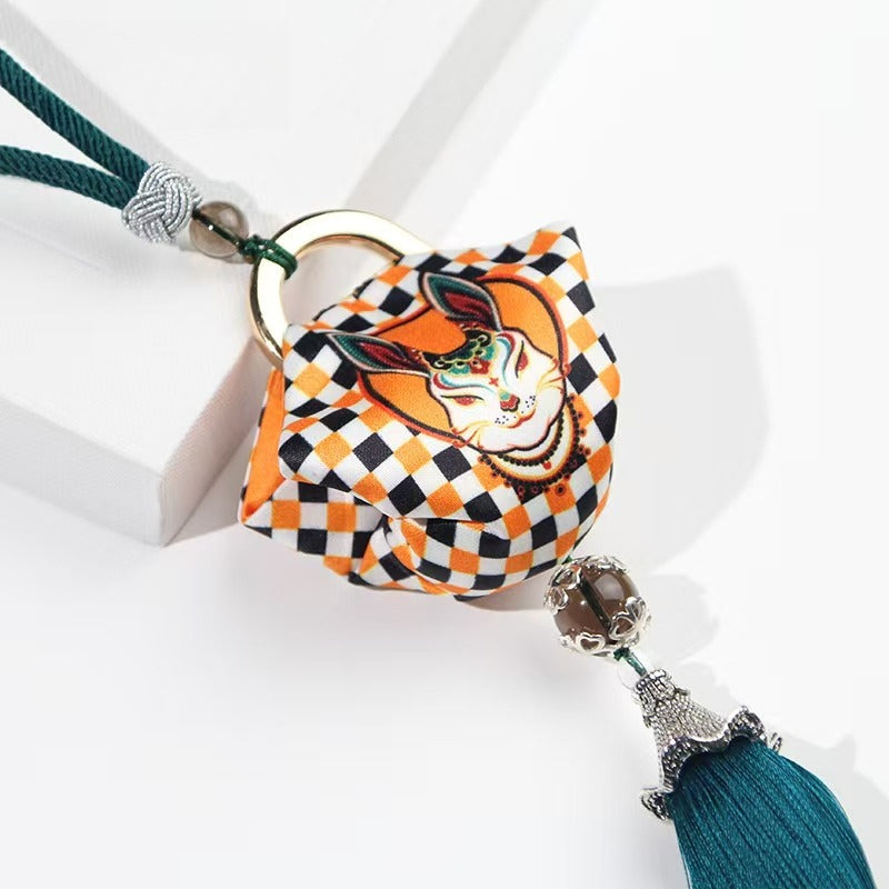 Chessboard Rabbit Sachet