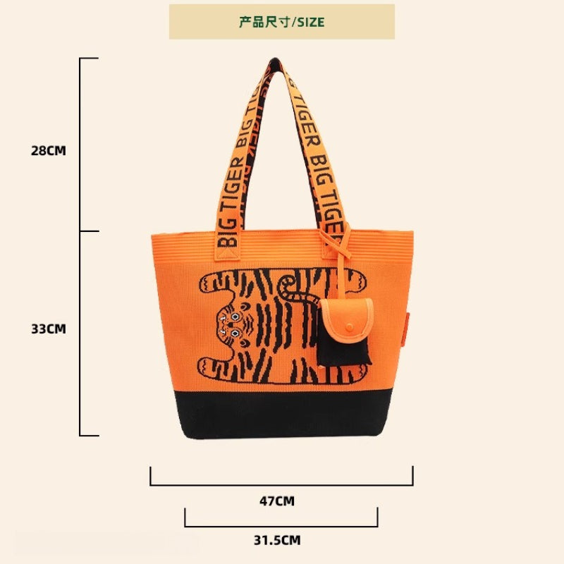 Original design large capacity shoulder bag tote bag
