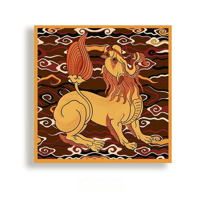 Rising Sun Fridge Magnet