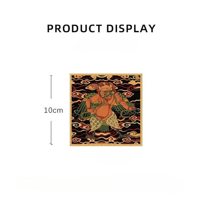 Rising Sun Fridge Magnet