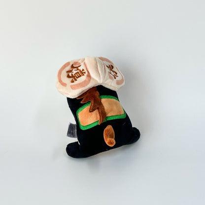 Tang Dynasty Elegant Sound Series – “Mo Ma Da” Xiaohei Horse Squeeze Sound Plush Toy
