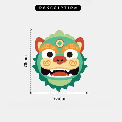 Pixiu Mythical Beast PU Leather Pendant