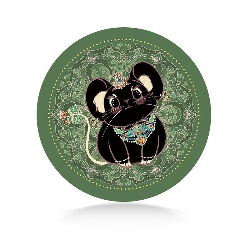 Dunhuang Twelve Zodiac Animals Fridge Magnet